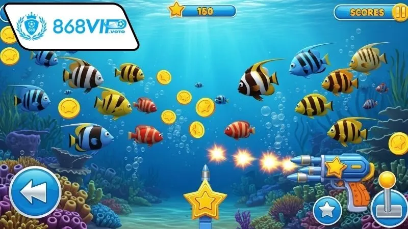 Hướng dẫn chơi game bắn cá đổi thưởng 868vip